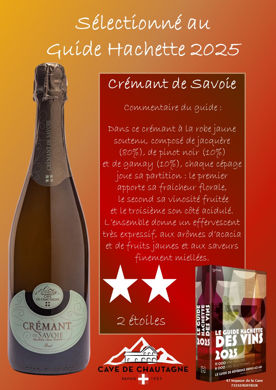 Crémant de Savoie Blanc Brut